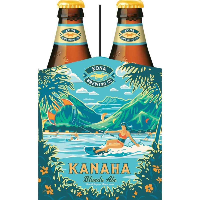 Kona Light Blonde Ale Beer - 6pk/12 fl oz Bottles