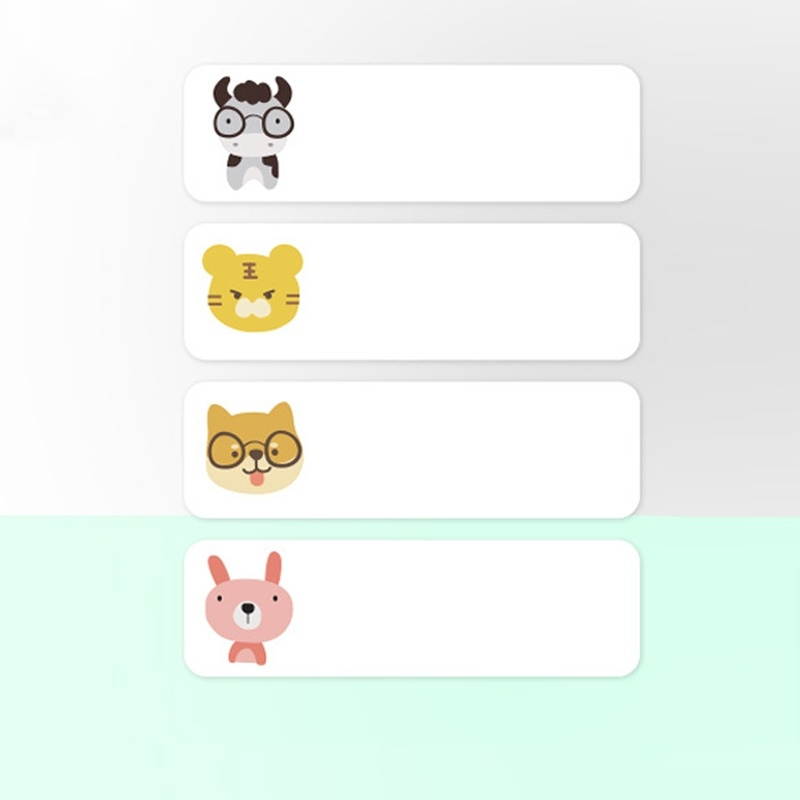 Thermal Label Paper Cosmetic Sticker Bottled Name Sticker For NIIMBOT D11 Printer, Size: Cute