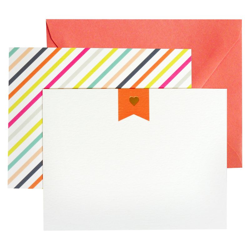 8ct "Sweetheart" Notecards