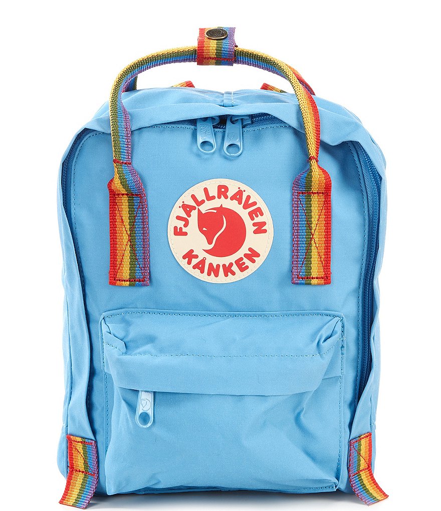 Fjallraven Mini Kanken Rainbow Handle Mini Backpack