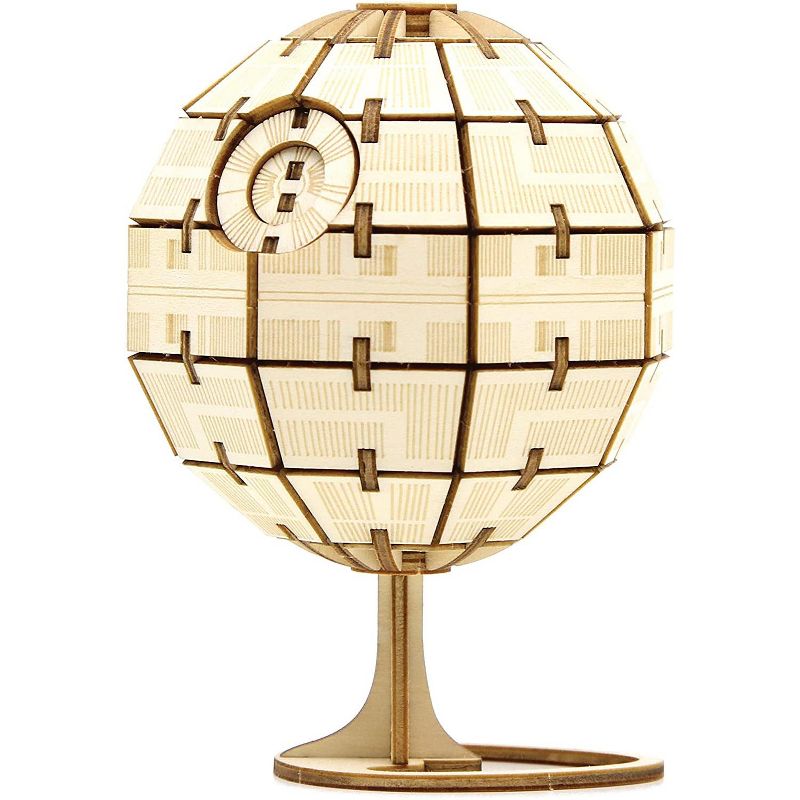 Incredibuilds Star Wars Death Star Book & Wood Model Figure Kit