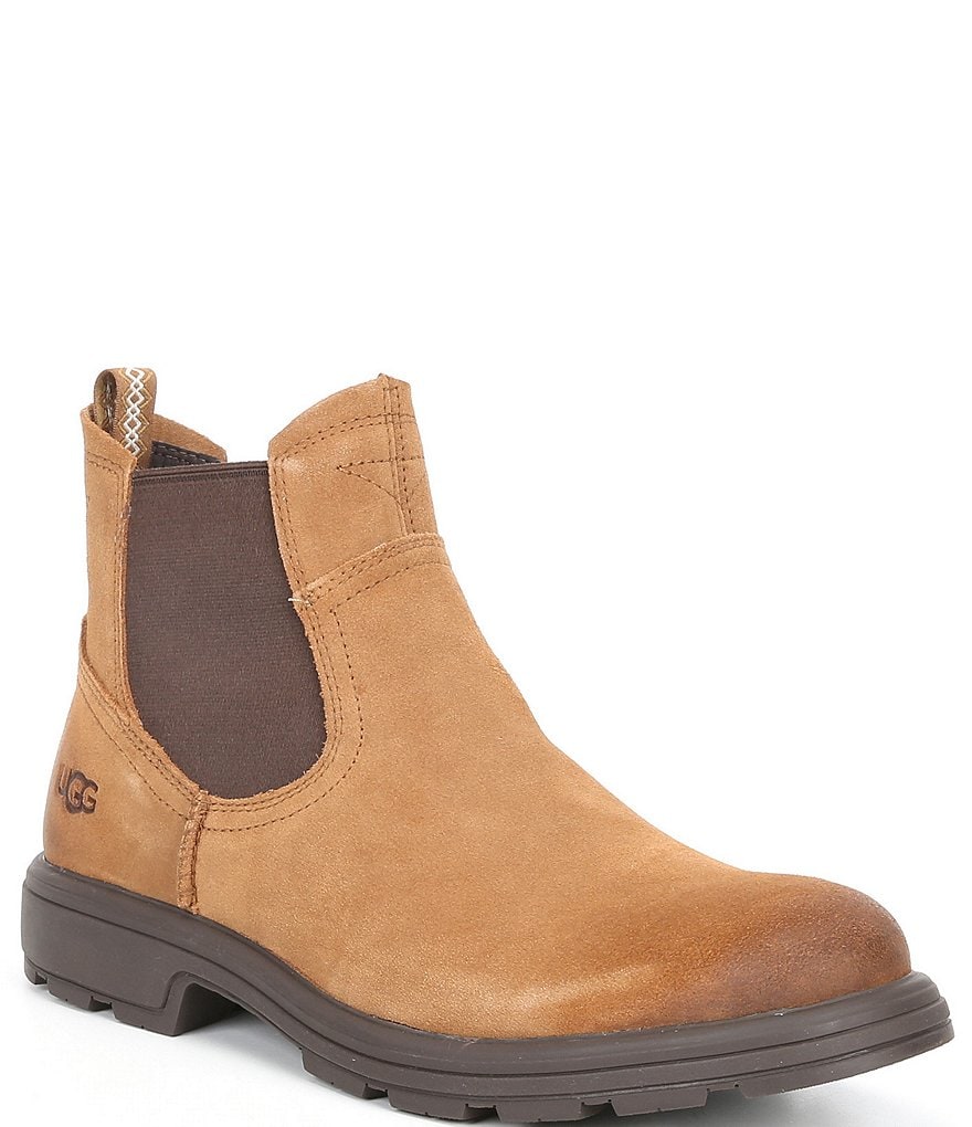 UGG&reg; Men's Biltmore Waterproof Suede Chelsea Boots