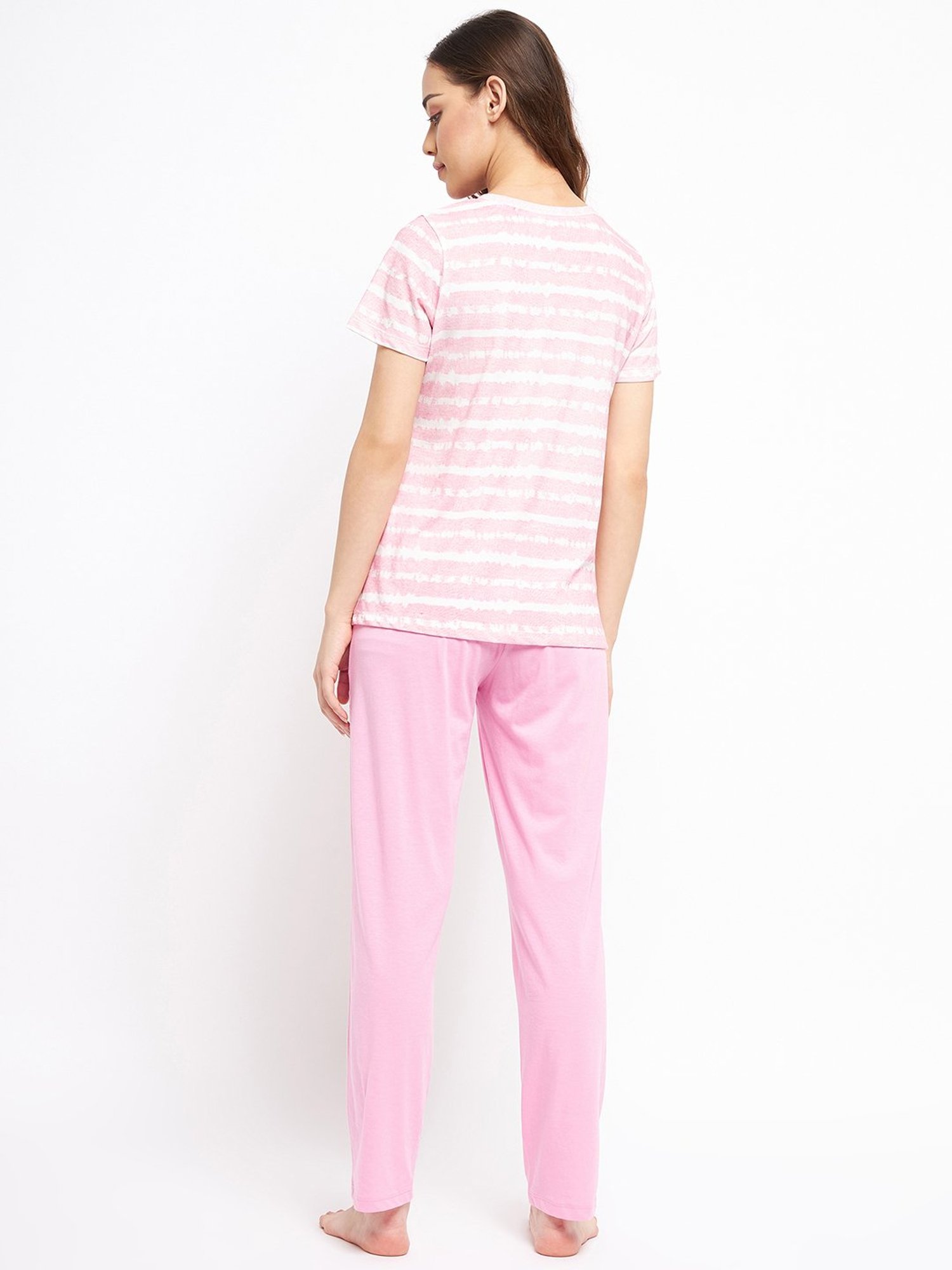 MADAME M Secret Hot Pink T-Shirt With Lounge Pants