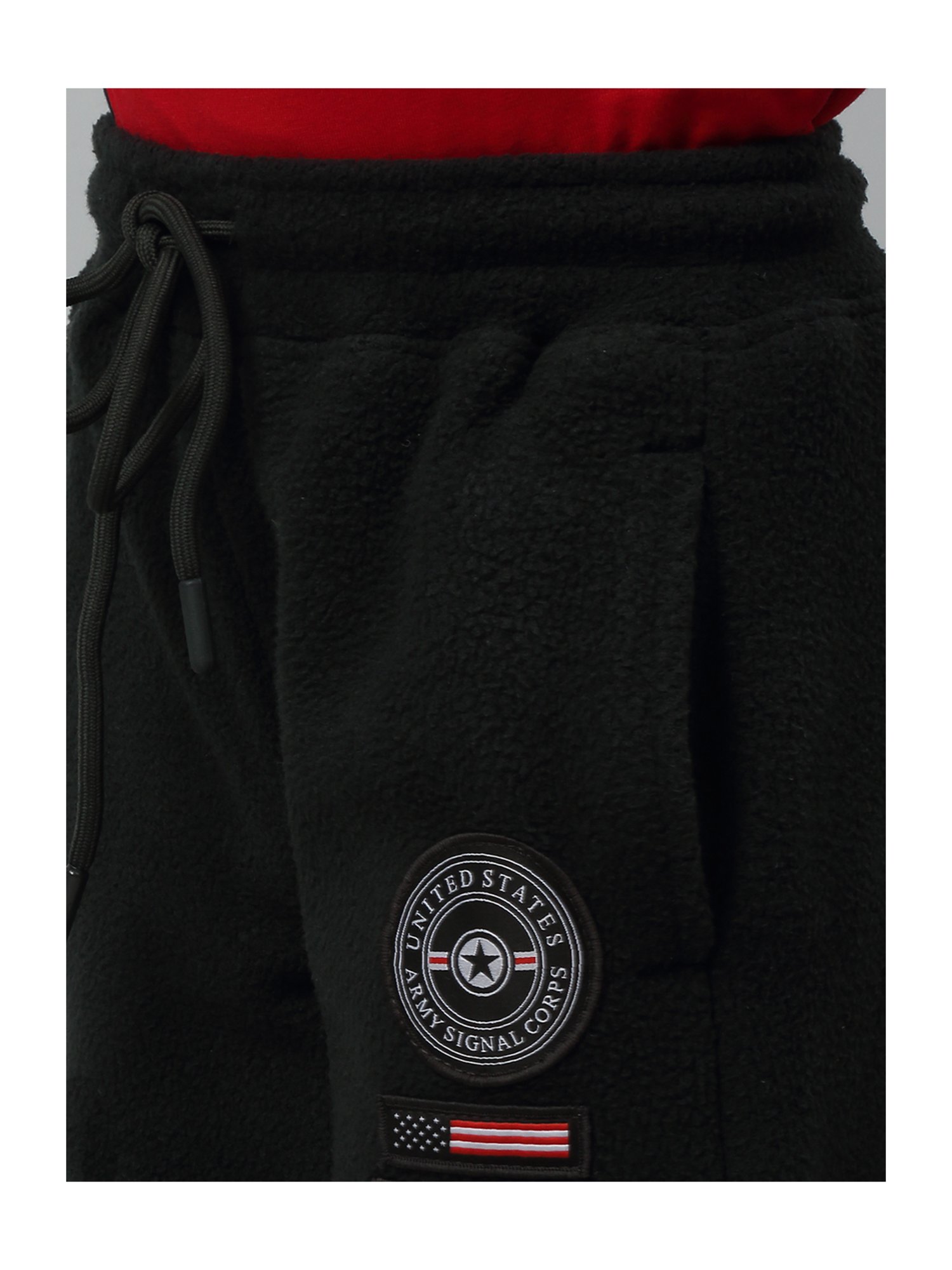 Cantabil Boys Olive Solid Trackpants