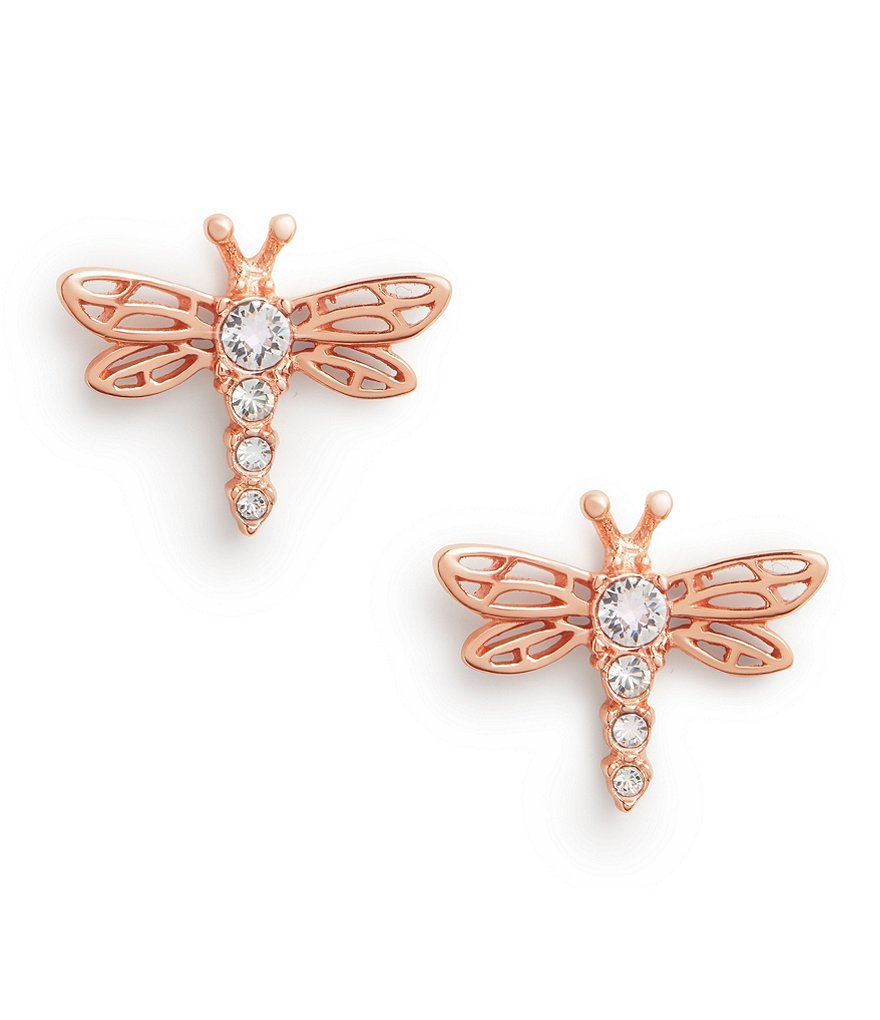 Olivia Burton Dancing Dragon Crystal Stud Earrings