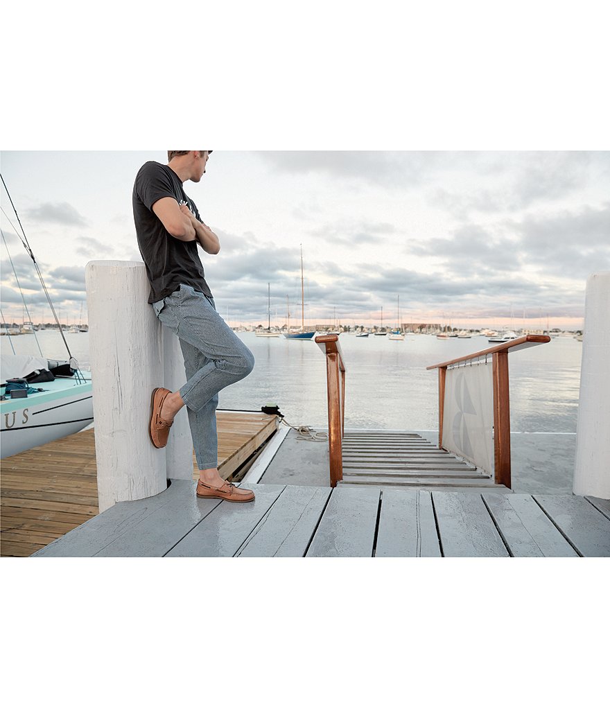 Sperry Men's Top-Sider Authentic Original 2-Eye Leather Boat Shoes