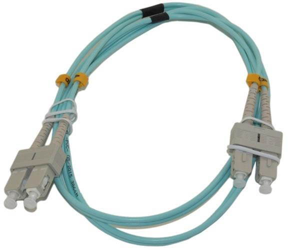 AYA 15M SC/SC 10G Multi-Mode Duplex OM3 50/125 Fiber Optic Networking Cable