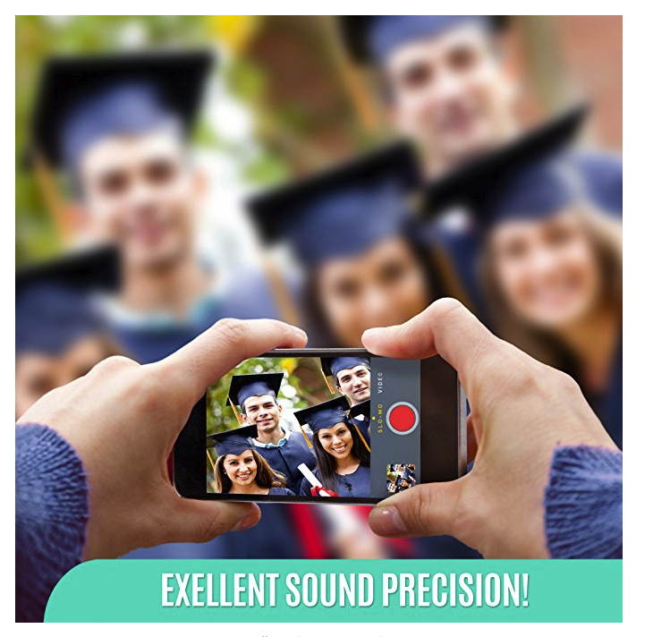 Miracle Sound Ultimate Lavalier Microphone For Bloggers And Vloggers Lapel Mic Clip-on Omnidirectional Condenser for Iphone Ipad Samsung Android Windows Smartphones