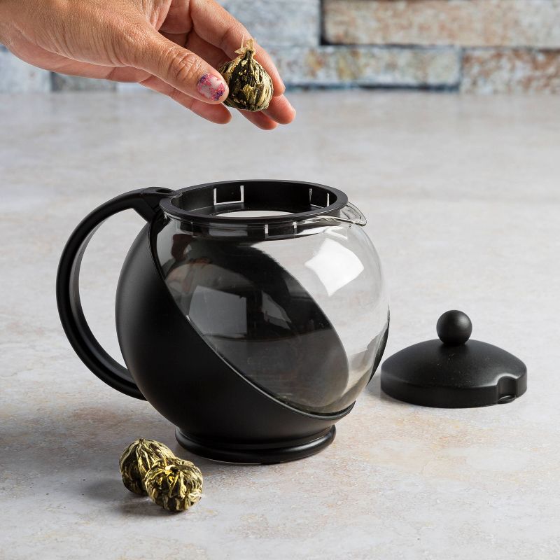Mr. Coffee 2 Quart Stainless Steel Whistling Tea Kettle with Nylon Handle