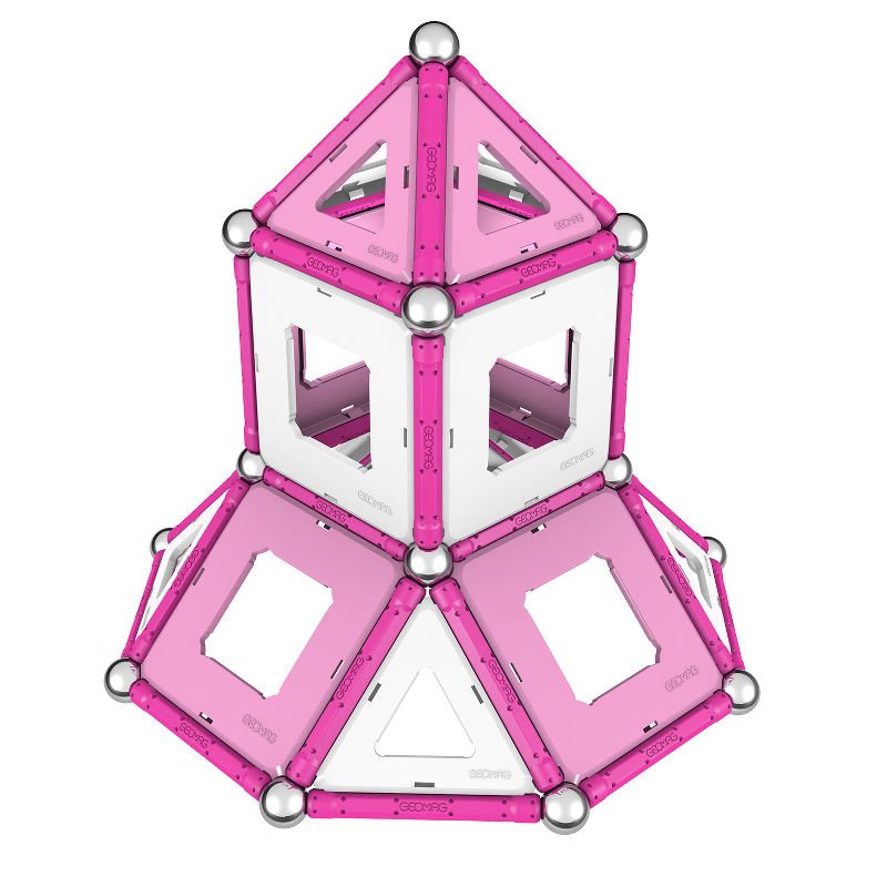 Geomag Pink Panels - 104pc Magnetic Construction Set