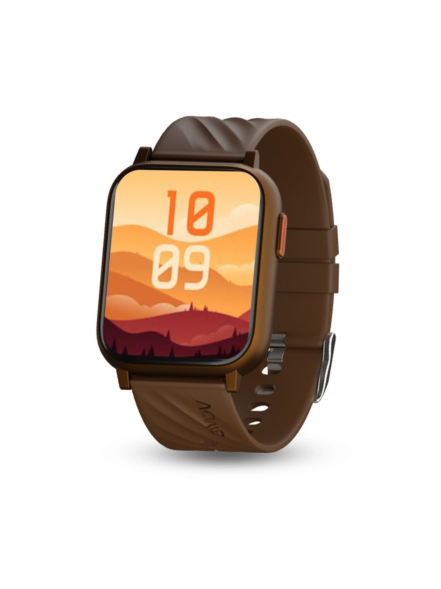 ACwO FwIT 007 BT Calling Smartwatch with 2.02 inch TruTouch Display & Voice Assistant (Brown)