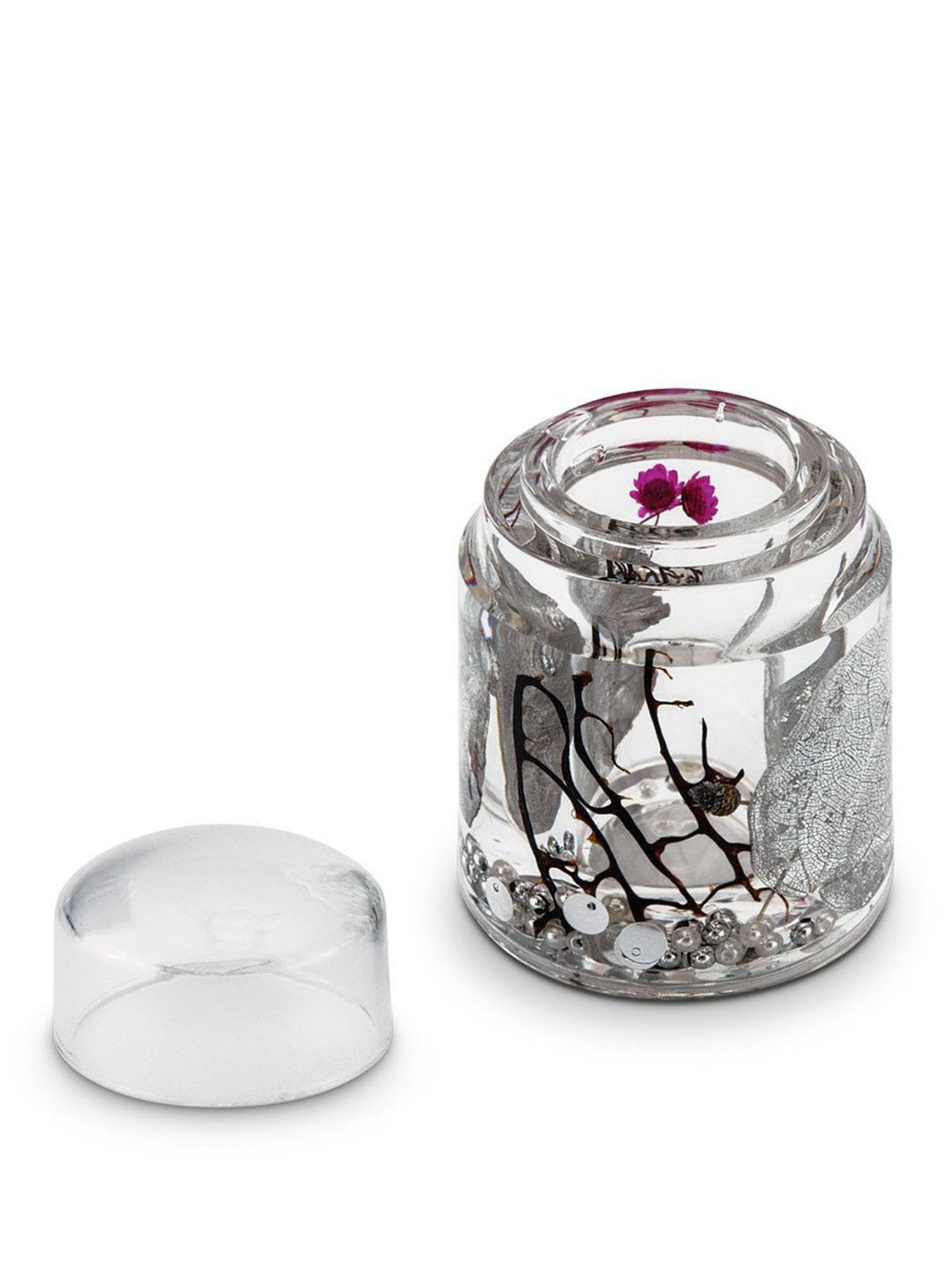 Freelance Silver Acrylic Set of 1 Kitchen Racks and Holders