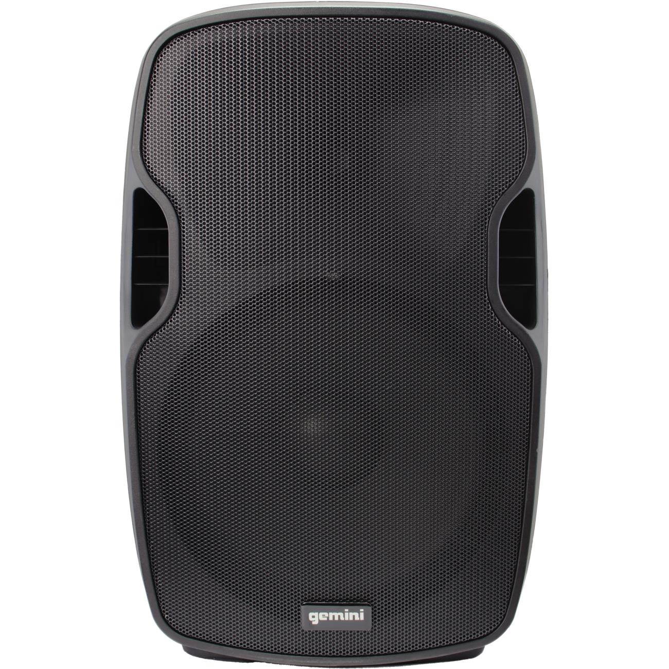 Gemini AS-15P Professional Portable 15" Active Powered PA Loudspeaker Speaker