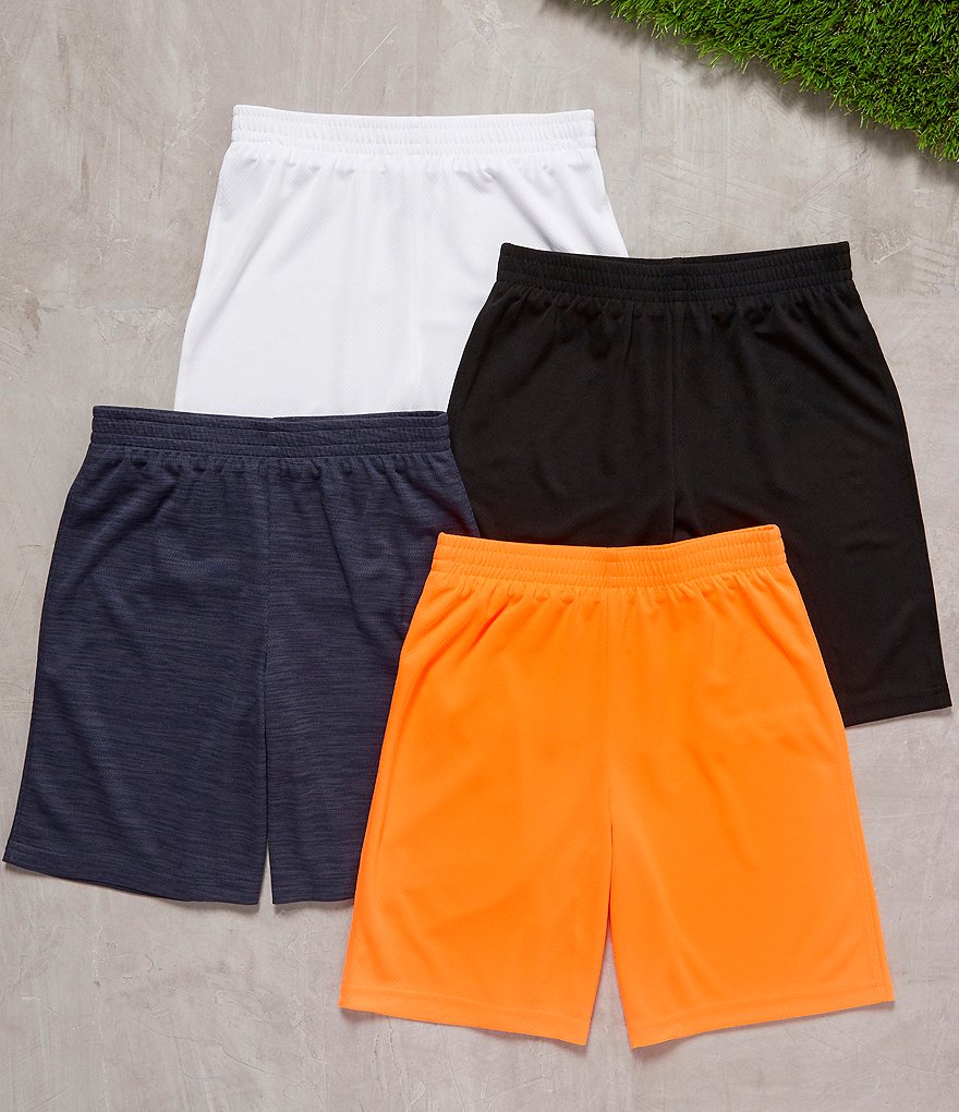 Kinetic by Class Club Big Boys 8-20 Mesh Performance Shorts