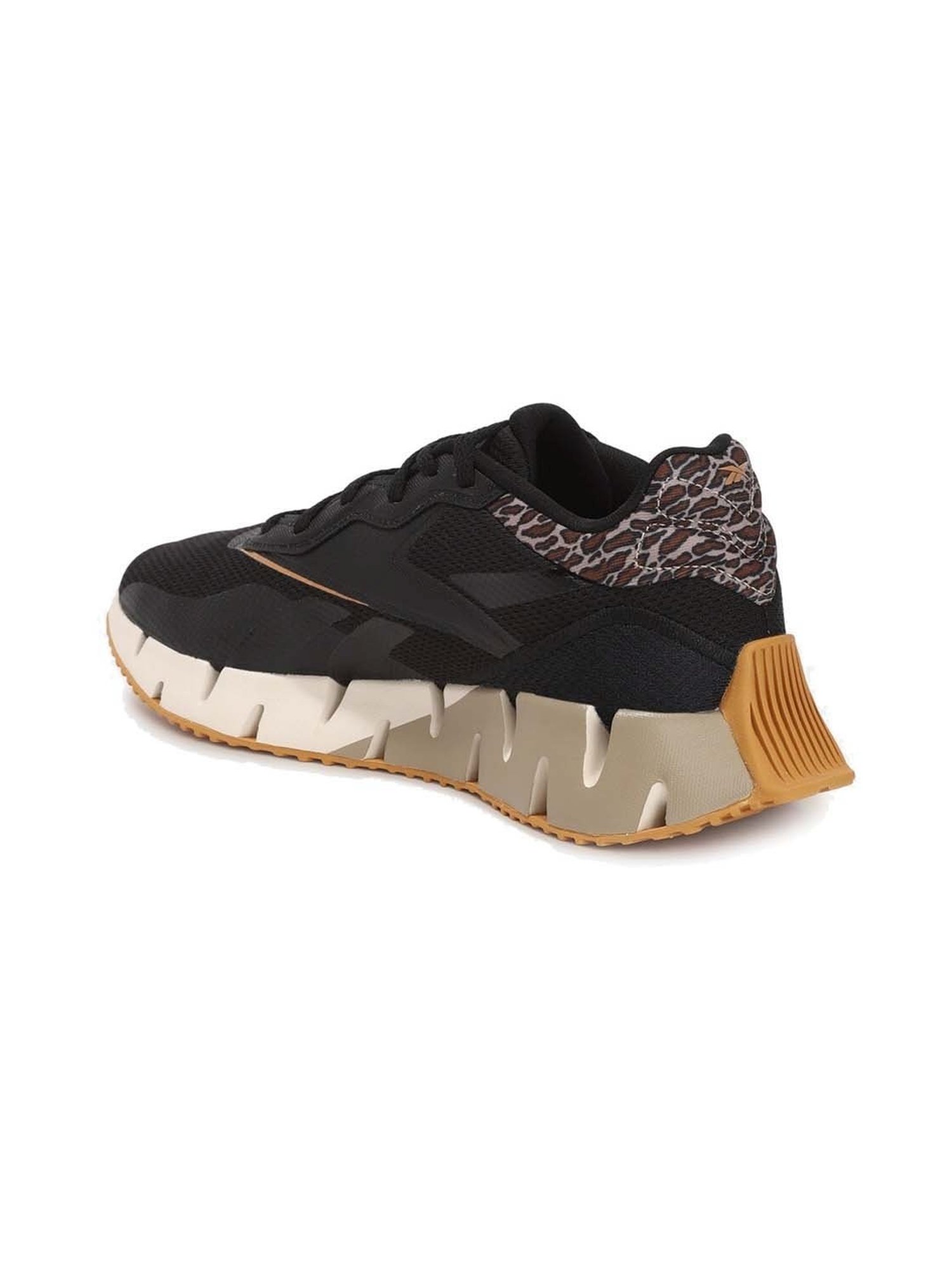 Reebok Women's Zig Dynamica 4 Black Running Shoes