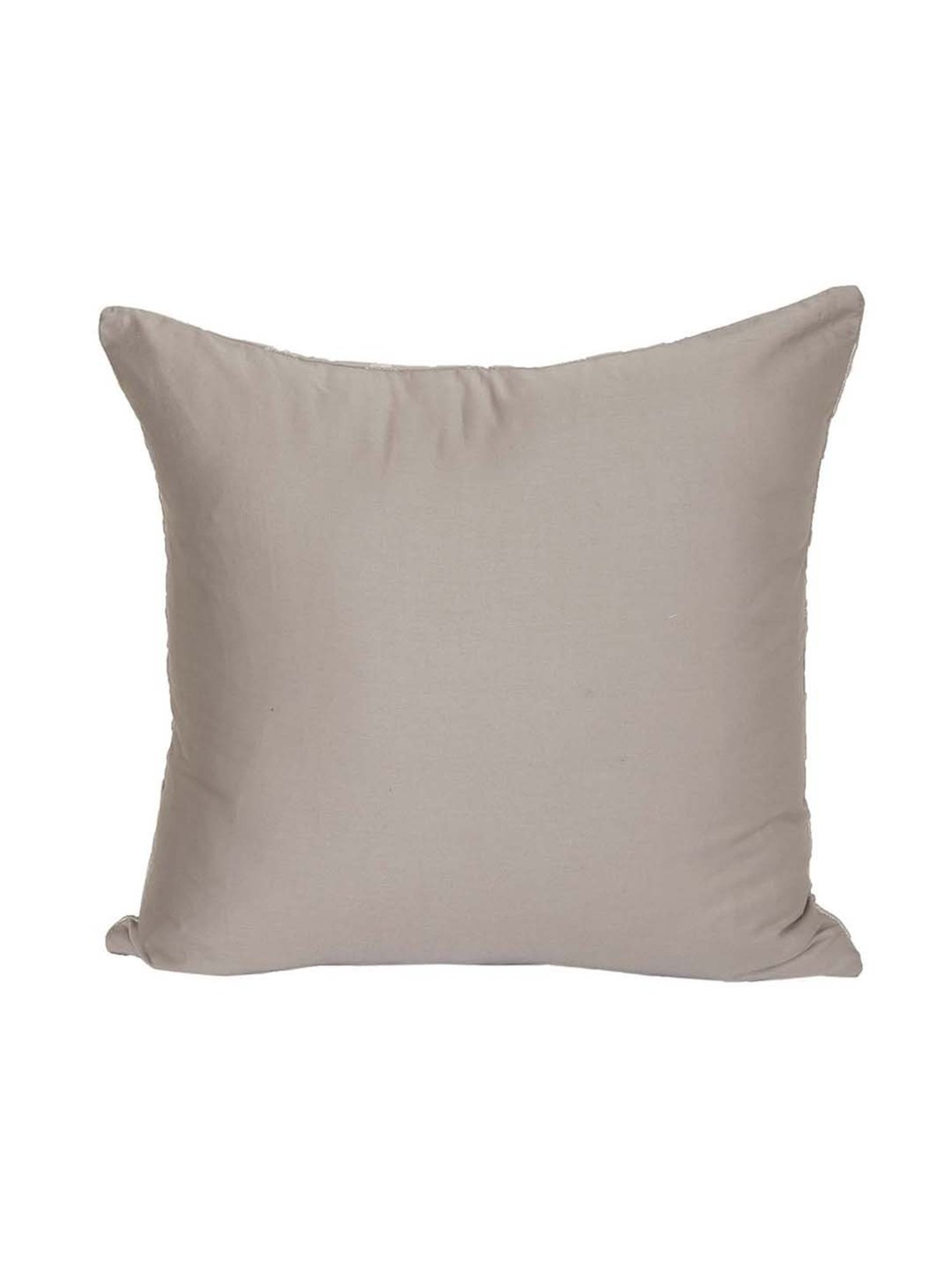 Maspar Unravelled Neutral 100% Cotton Cushion Cover