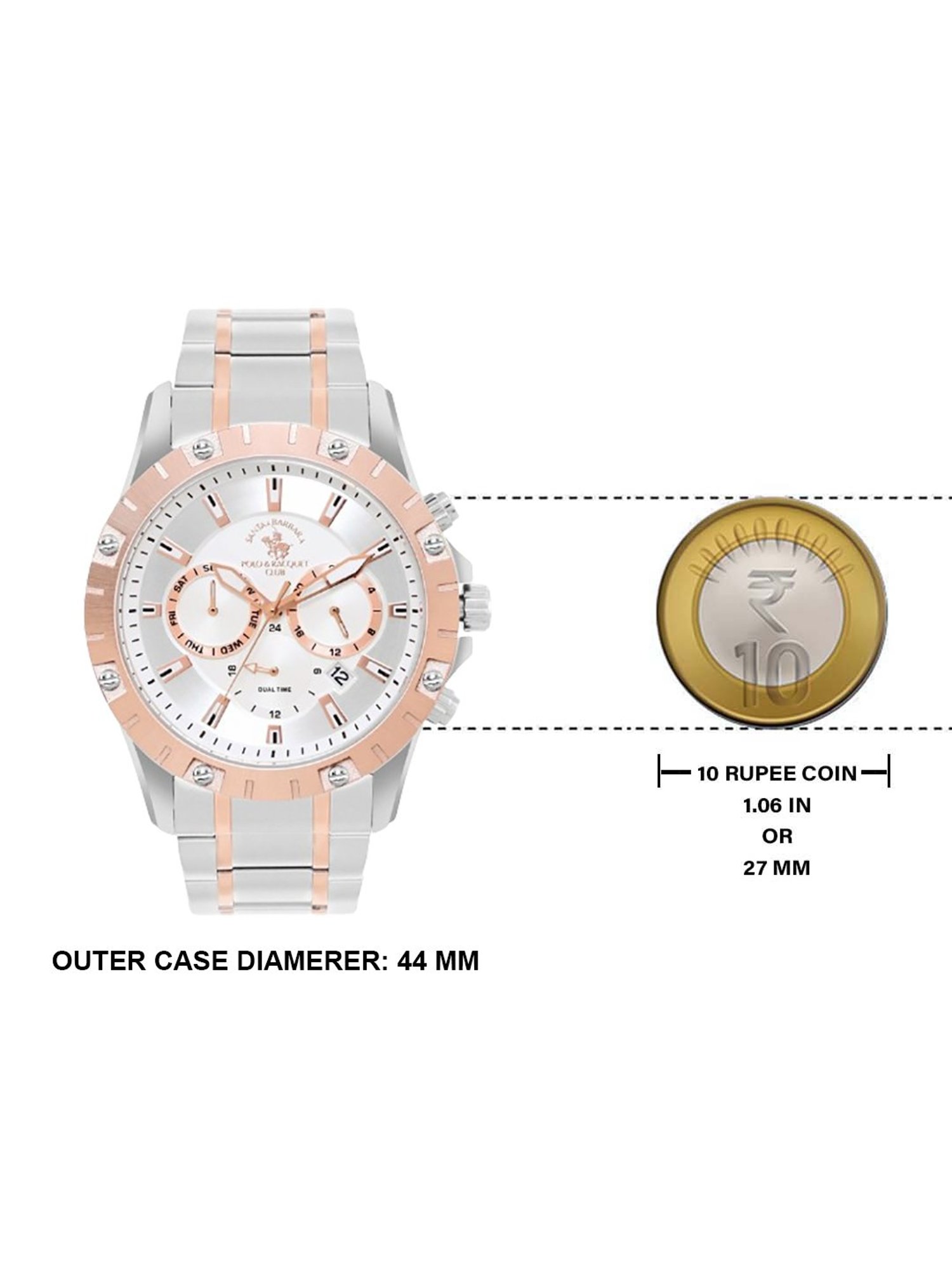 Santa Barbara Polo & Racquet Club SB.1.10545-5 Chronograph Watch for Men