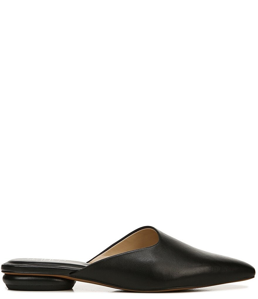 Jack Rogers Blair Pointed Toe Bow Leather Flats