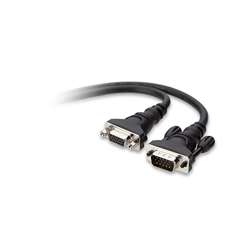 HDDB15M to HDDB15F VGA Monitor Extension Cable25 feet