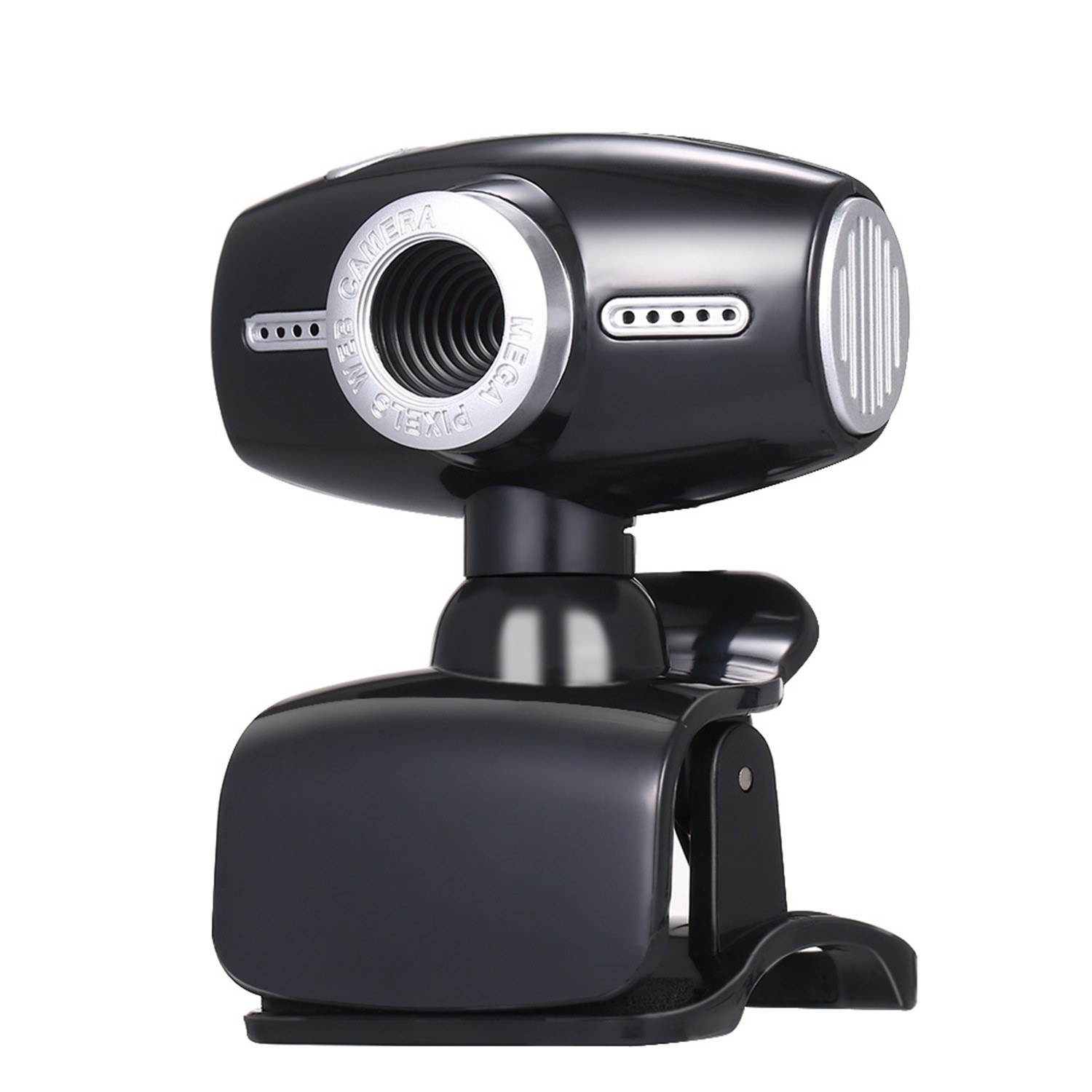 0.3 Megapixels High-definition Web Camera Clip-on USB Webcam for PC Laptop Computer Desktop