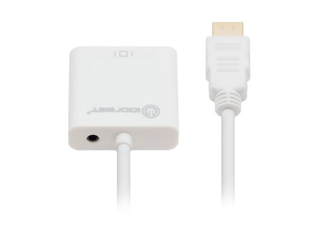 SYBA SY-ADA31044 IO Crest HDMI to VGA Adapter, with Audio Support