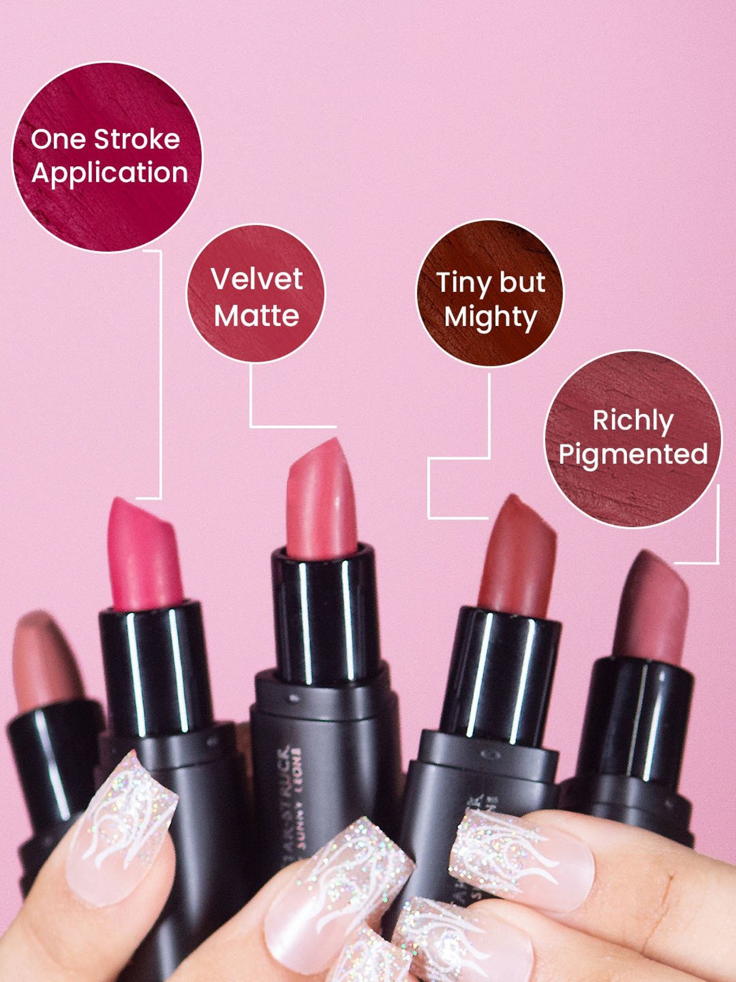 StarStruck By Sunny Leone Lipstick Bare - 1.6 gm