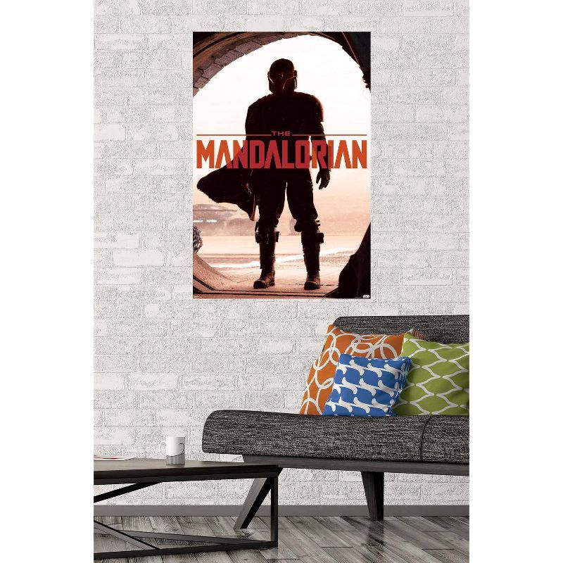 Star Wars: The Mandalorian - Key Art Premium Poster