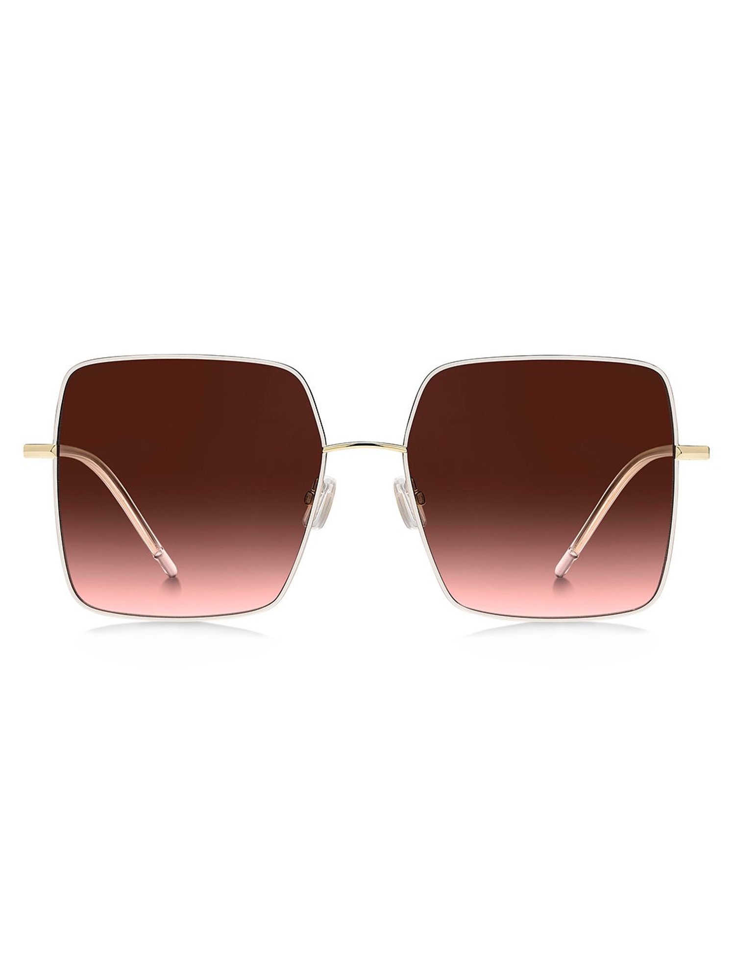 Hugo Boss Brown Square Sunglasses for Women