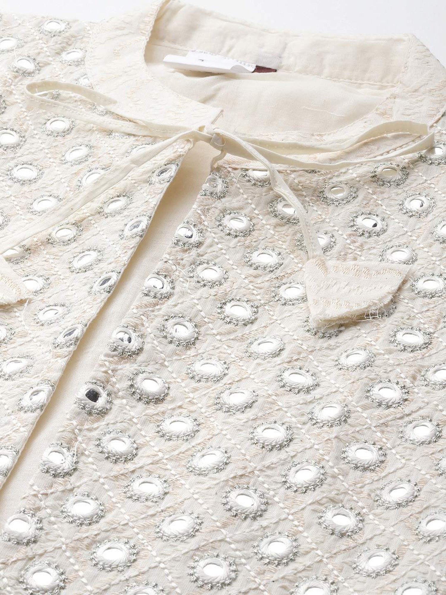 Mafadeny Black Striped Shrug