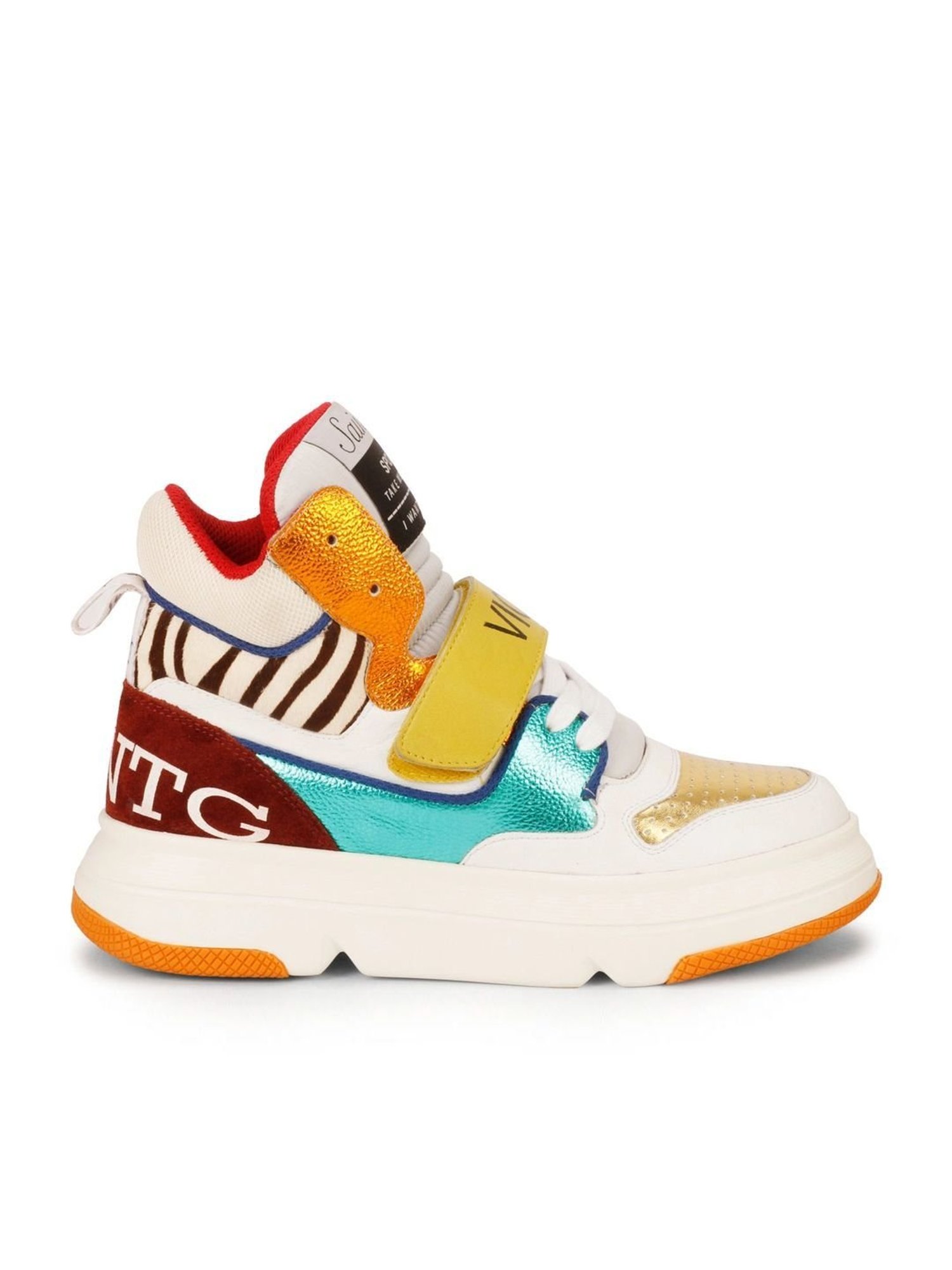 Saint G Women's Avery Multi Ankle High Sneakers