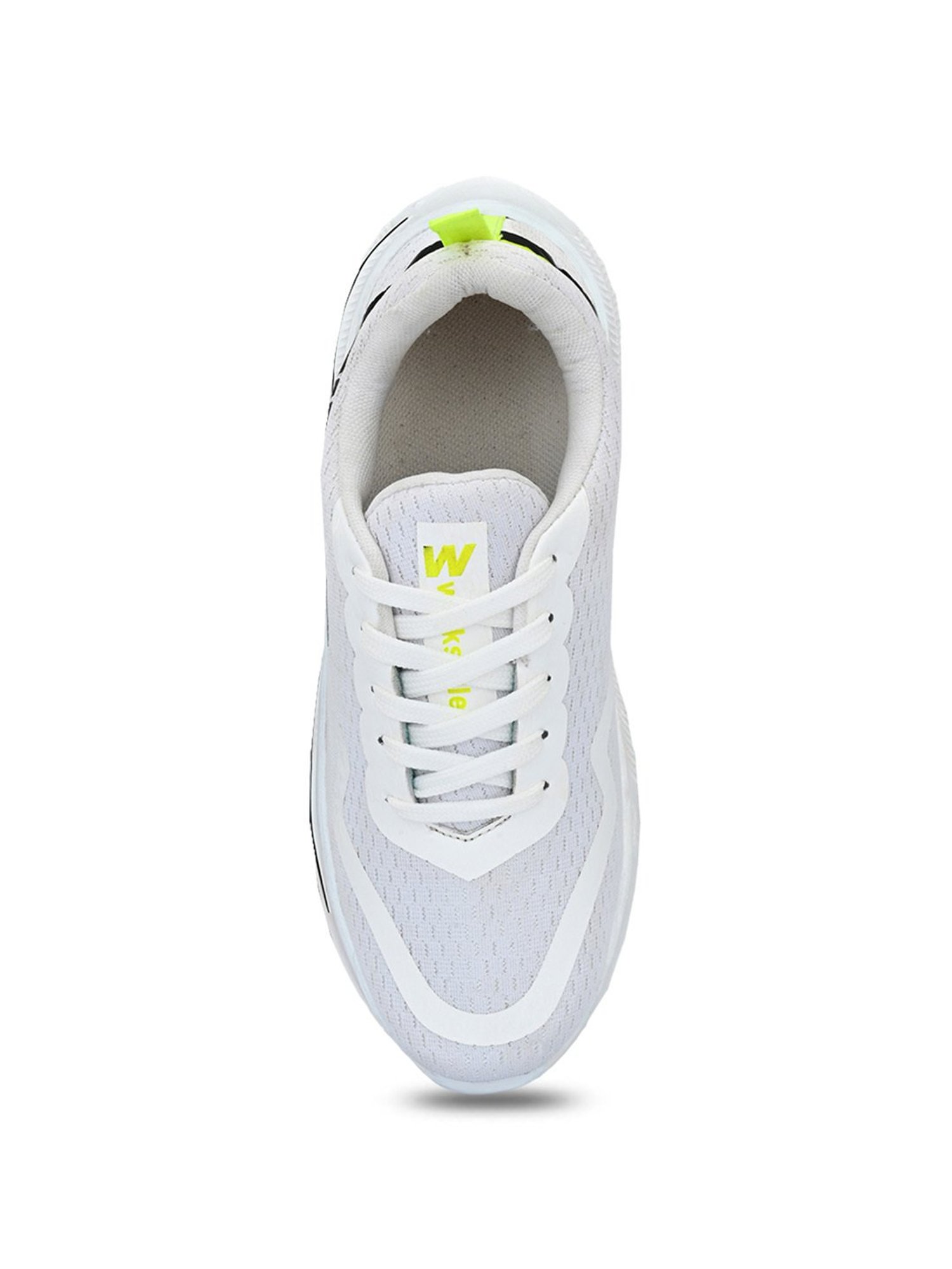Walkstyle by El Paso Men's White Running Shoes