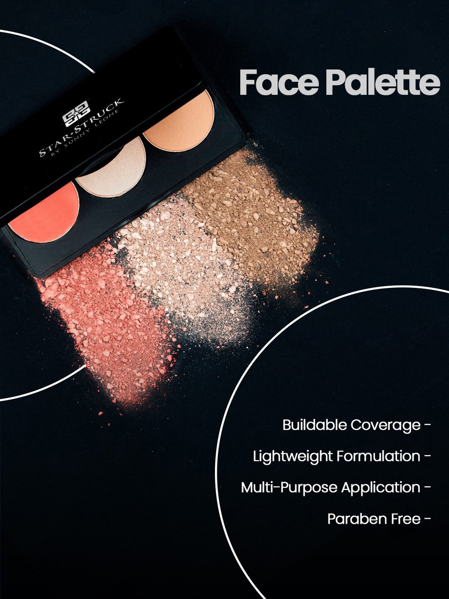 Revolution Pro Glam Mood Face Palette Medium