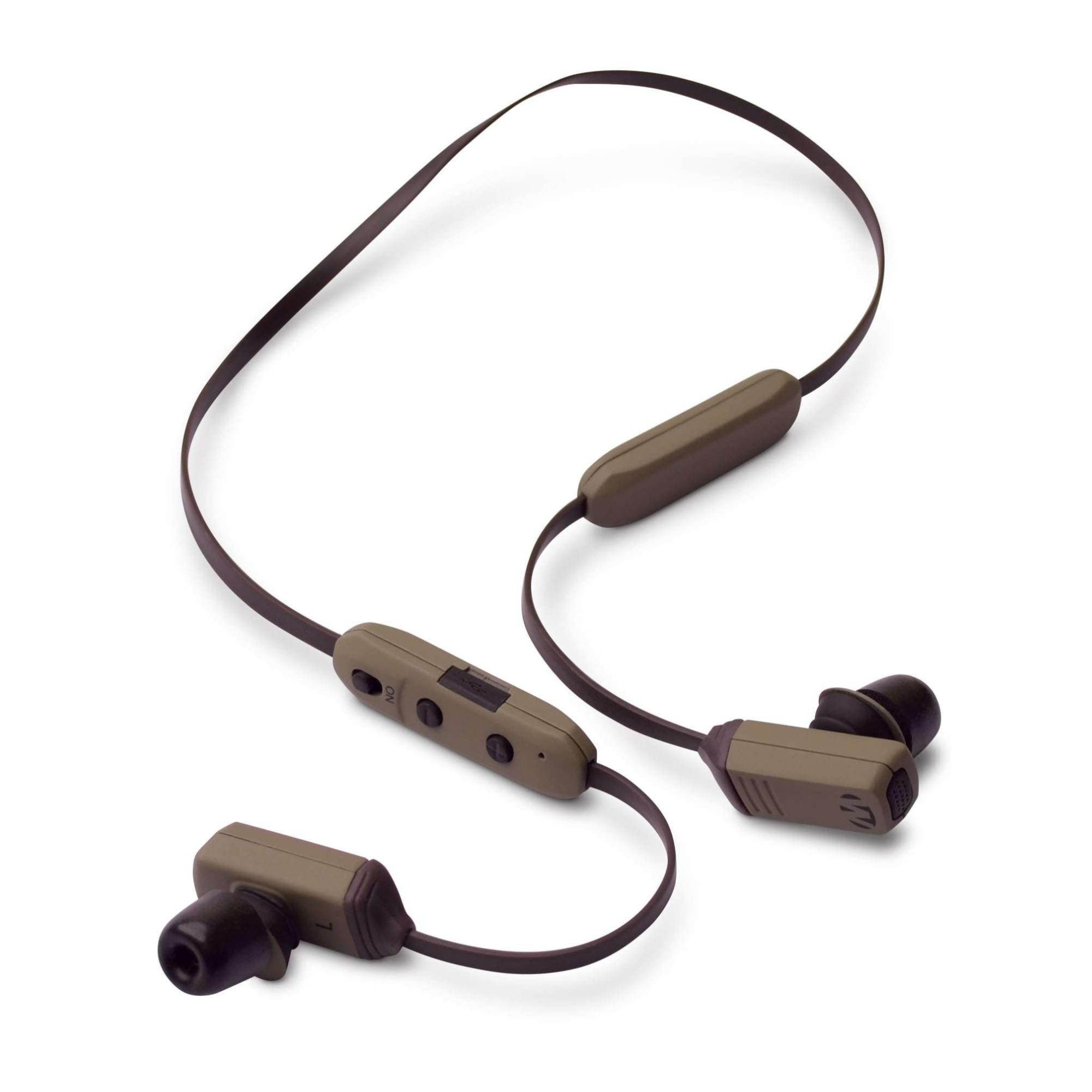 Walker's Rope Hearing Enhancers 2-Pack Bundle with OTG Shooting Glasses