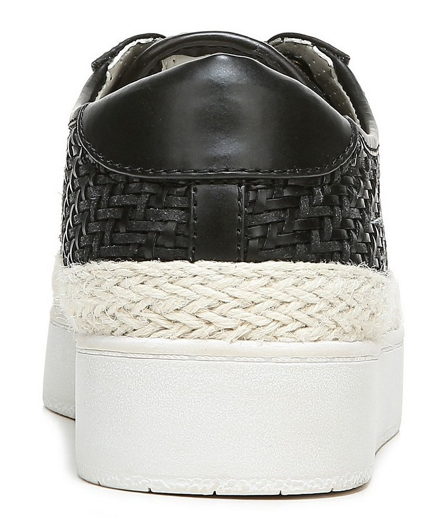 Franco Sarto Hyria Woven Lace-Up Platform Sneakers