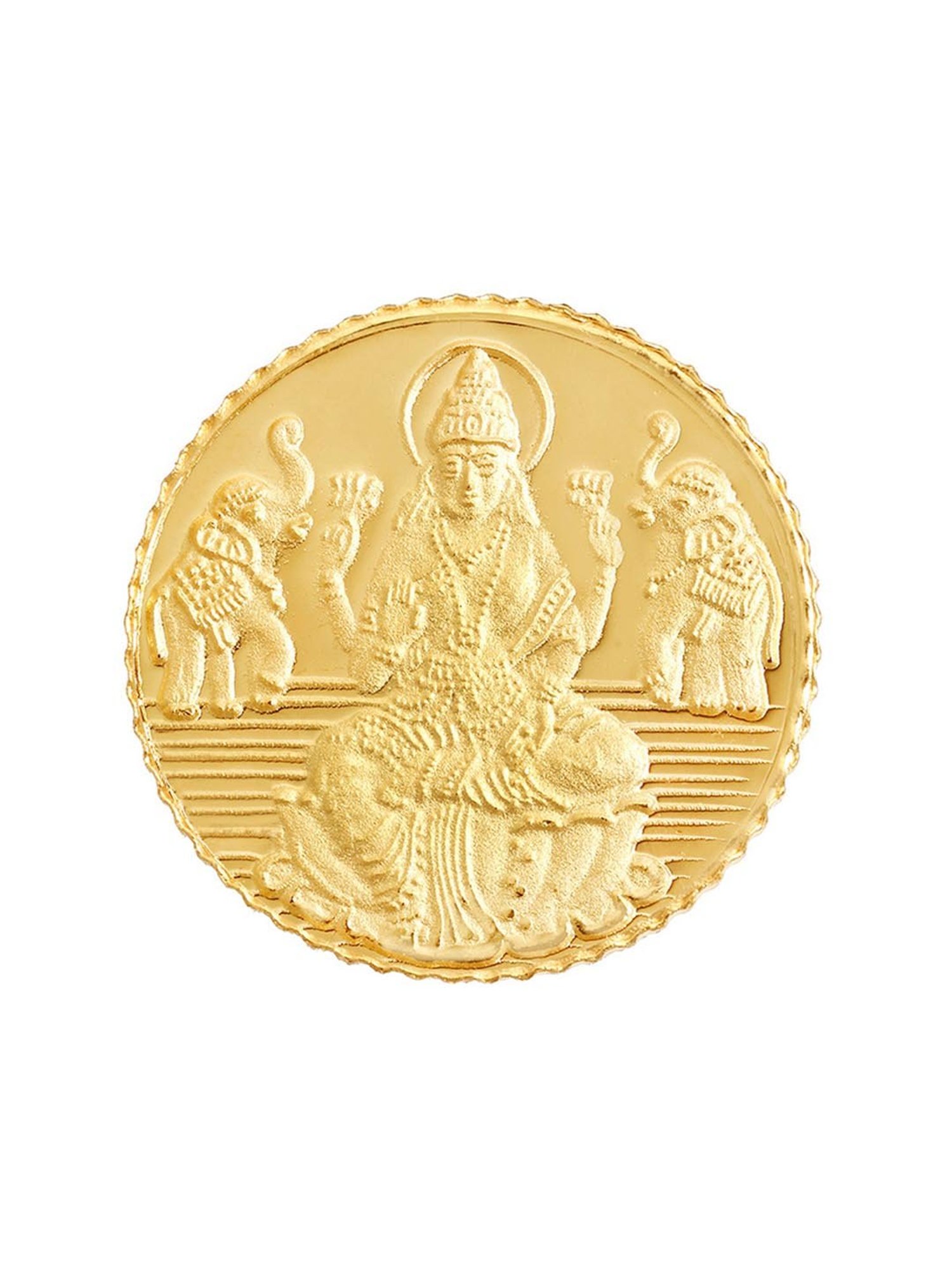 Bangalore Refinery Goddess Lakshmi 22k (916) 8gm Gold Coin