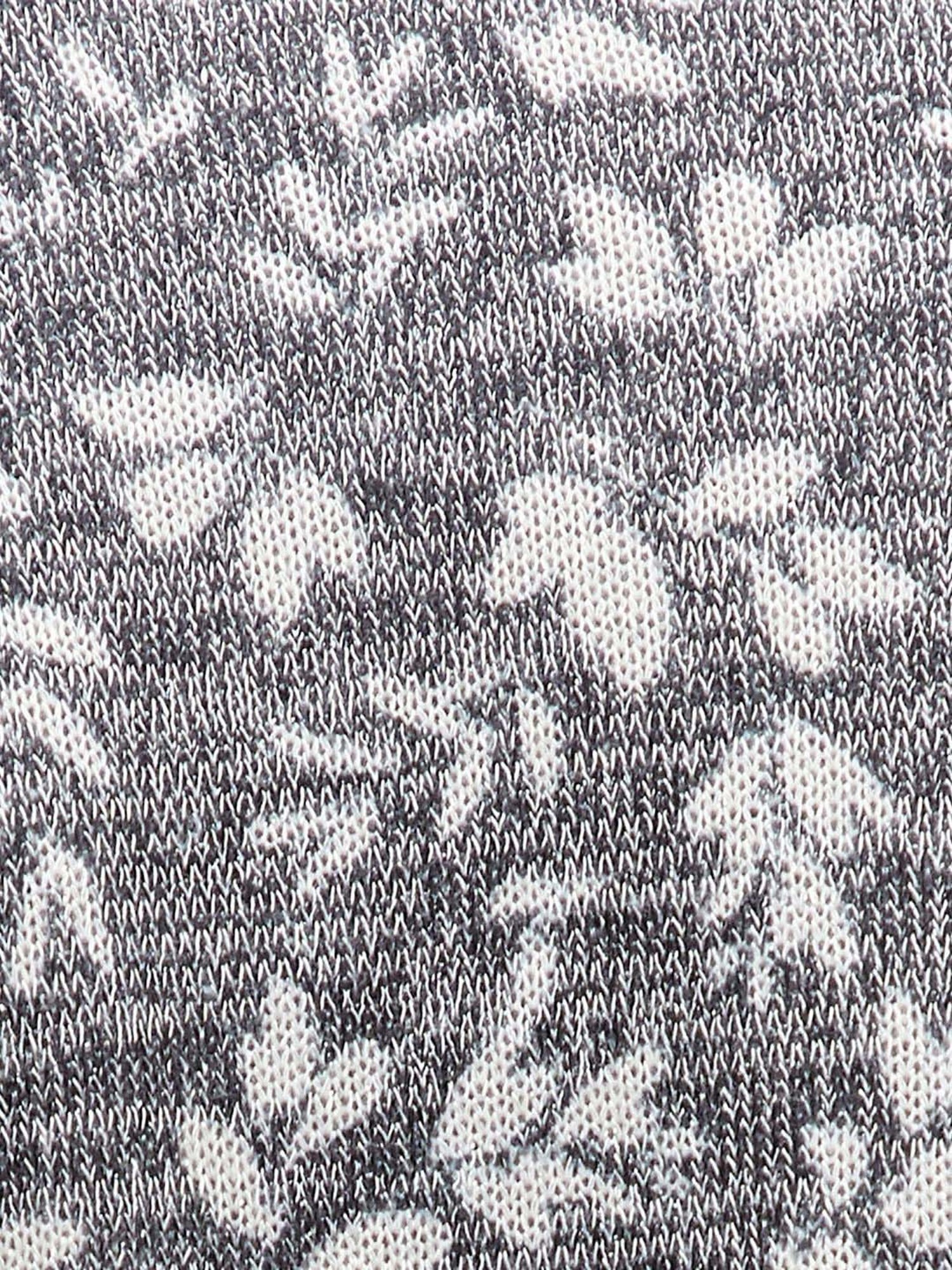 Code by Lifestyle Grey Cotton Printed Shrug