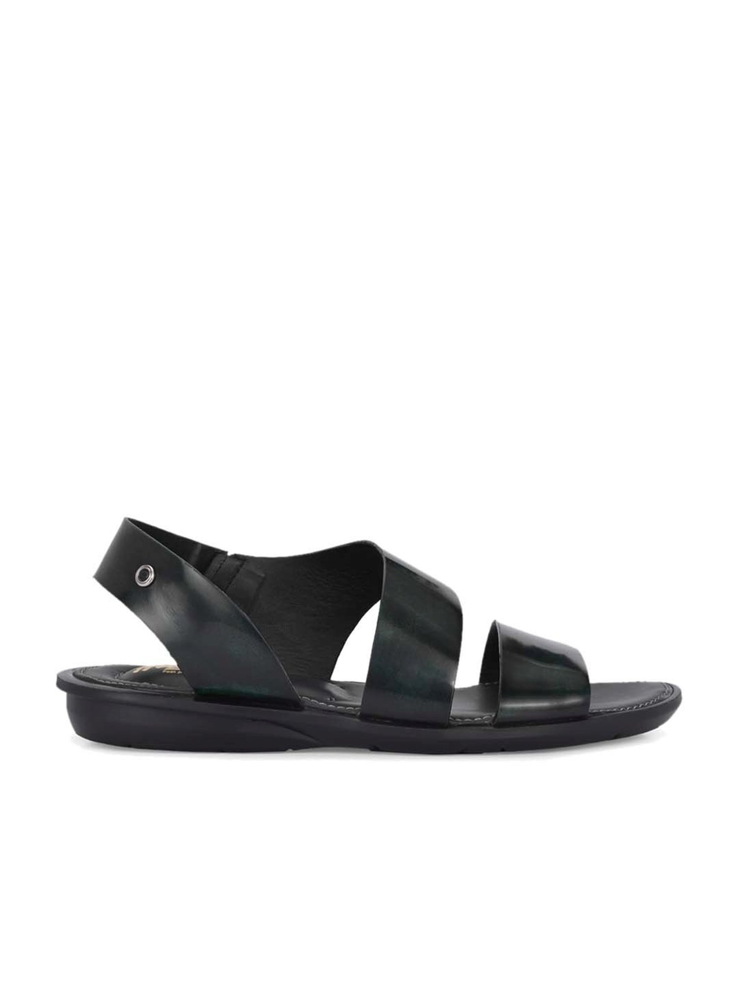 Hitz Men's Green Sling Back Sandals