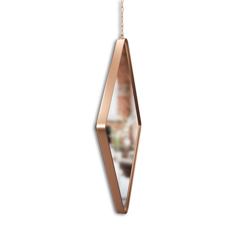 Set of 3 Dima Diamond Wall Mirror Copper - Umbra
