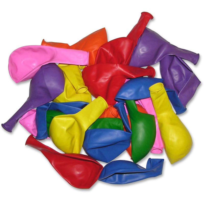 Tatco Ballons Helium-Quality 12" Latex 100/PK Assorted Bright 61100