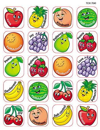 Stickers Fruit Of The Spirit