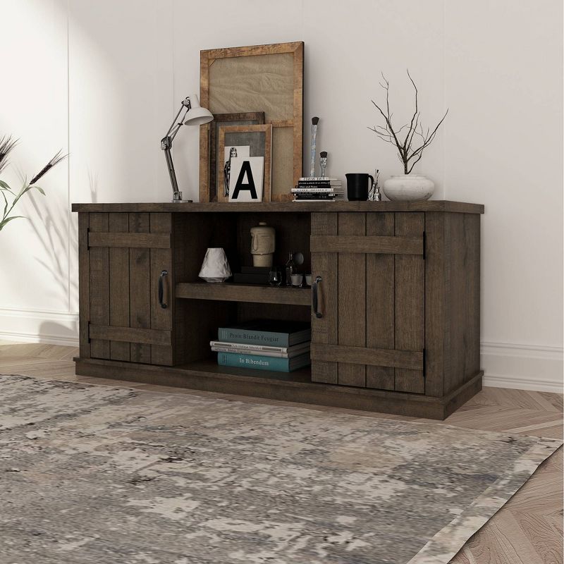 Homestead Media Console Table Brown - RST Brands