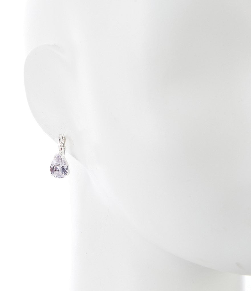 Gemma Layne CZ Crystal Stone Teardrop Earrings