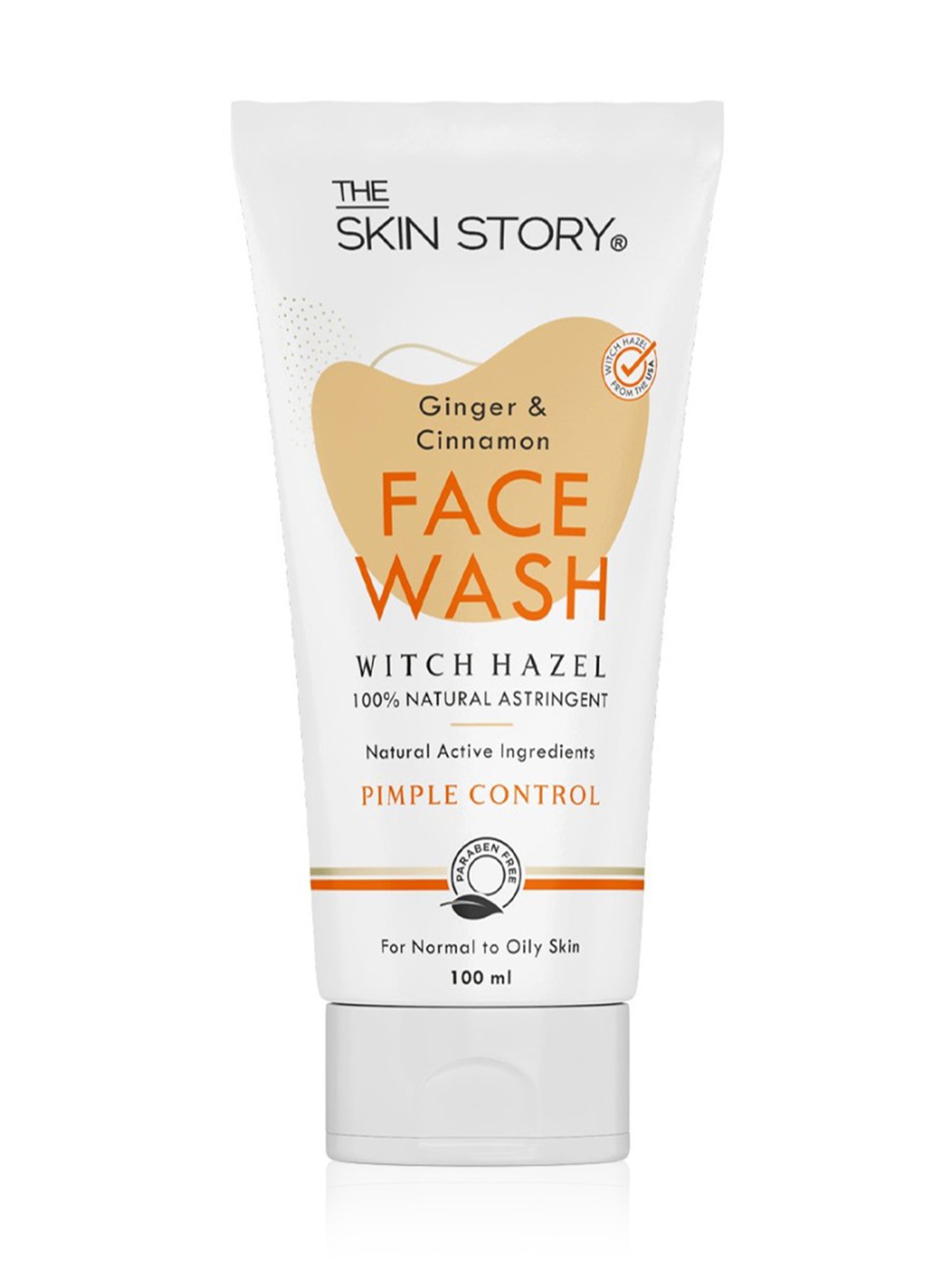 The Skin Story Ginger & Cinnamon Pimple Control Face Wash - 100 ml