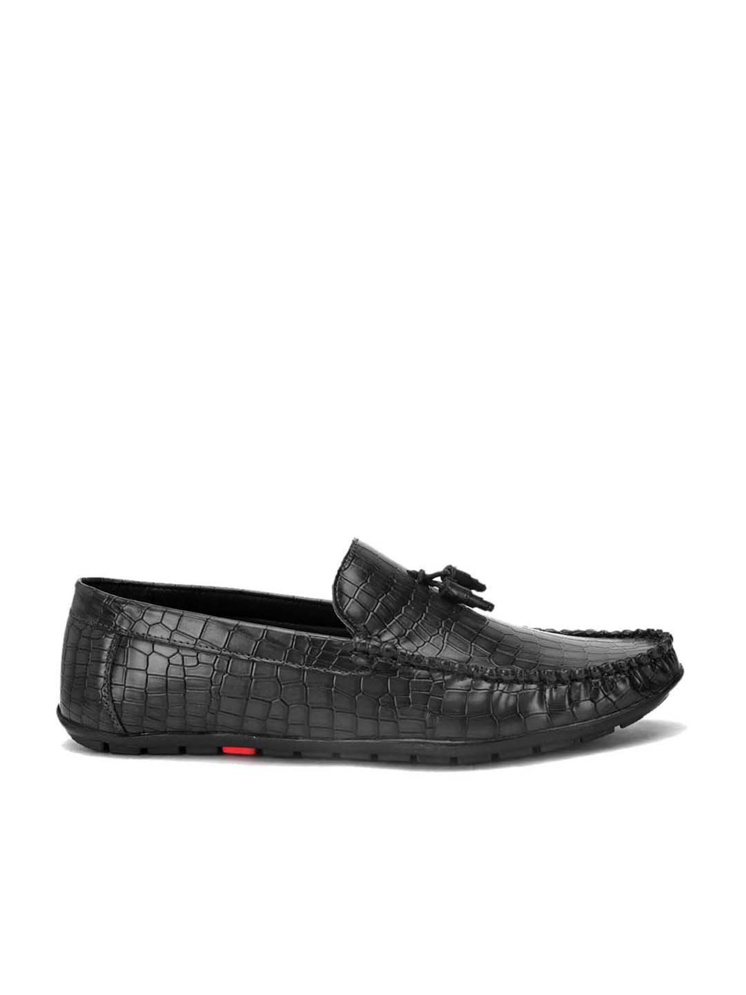 Giorgio Men's Black Casual Moccasins