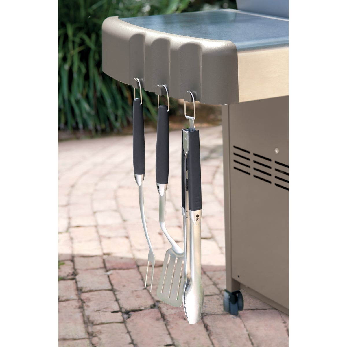 Weber Stainless Steel 3-Piece Barbeque Tool Set 6630