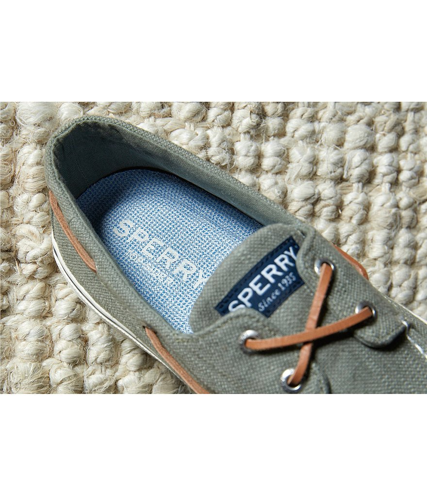 Sperry Men's Bahama II Baja Linen Boat Shoes