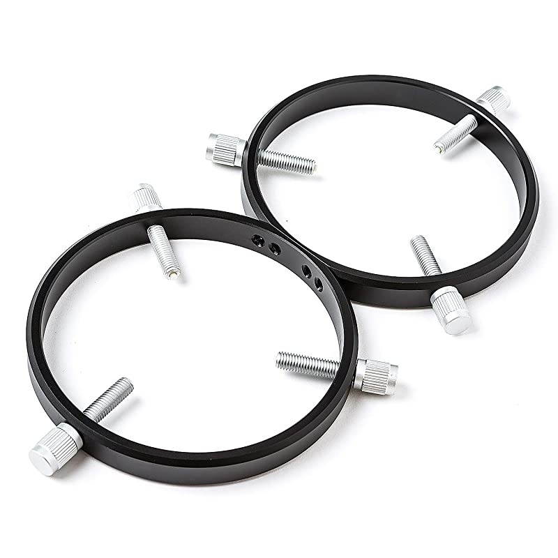 Adjustable Guiding Scope Rings for Telescope Tube Diameter or Finders 76 to 127mm