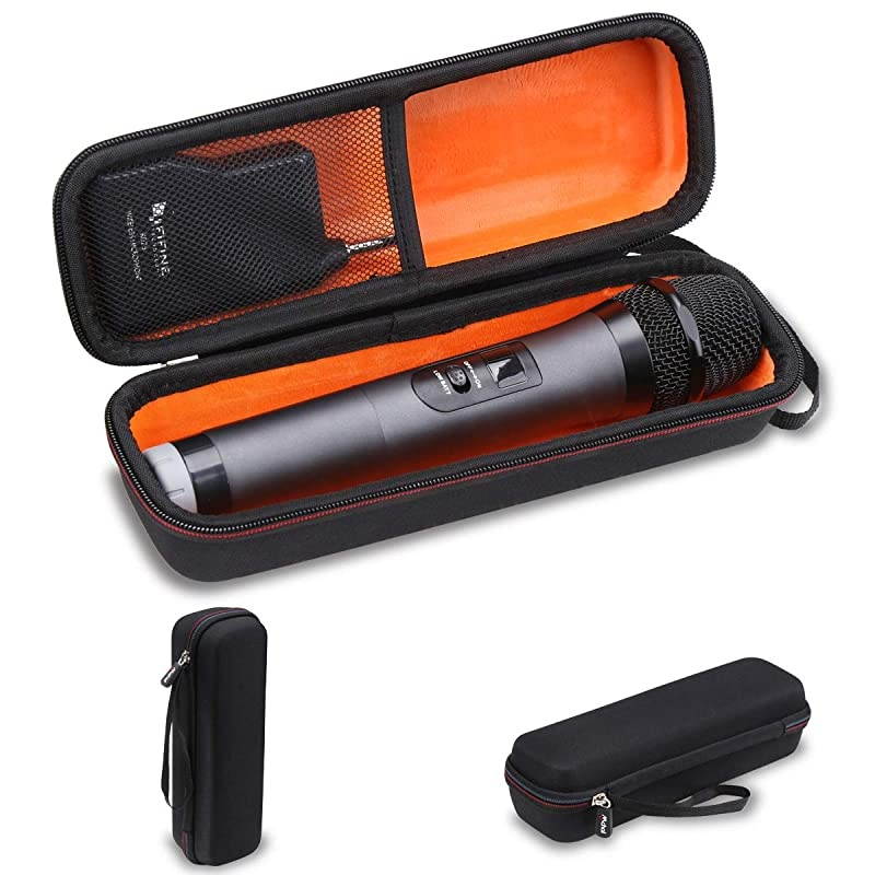 Hard Portable Case Compatible with Fifine Handheld Dynamic Microphone Wireless mic System K025Case Only
