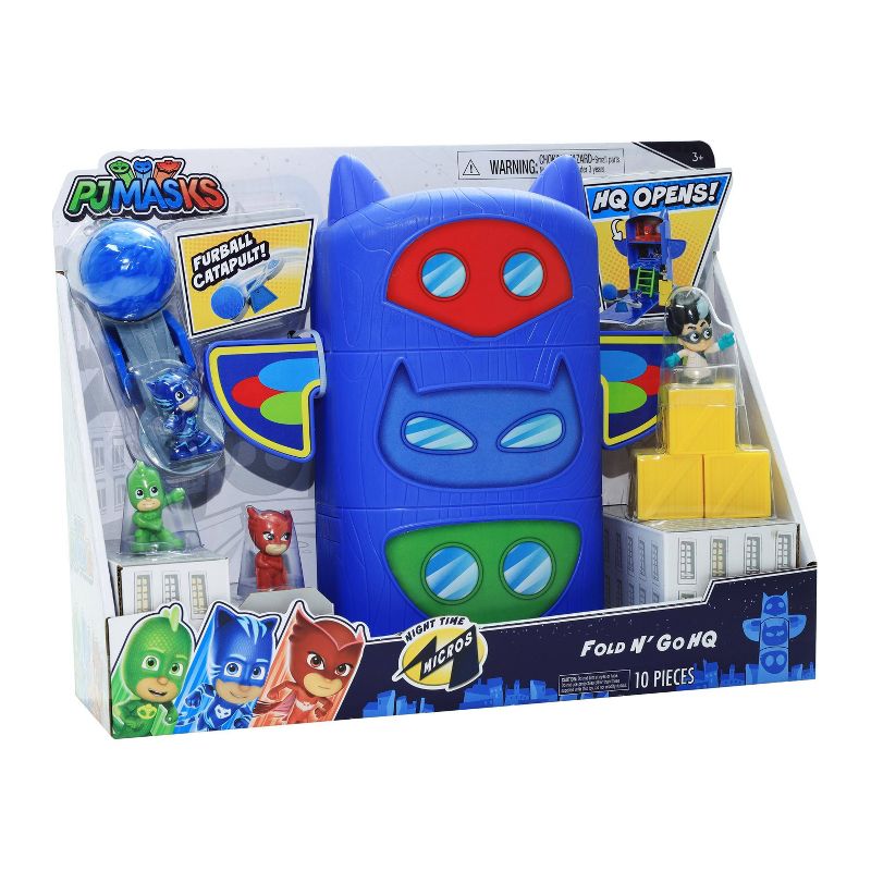 PJ Masks Nighttime Micros Fold N Go HQ