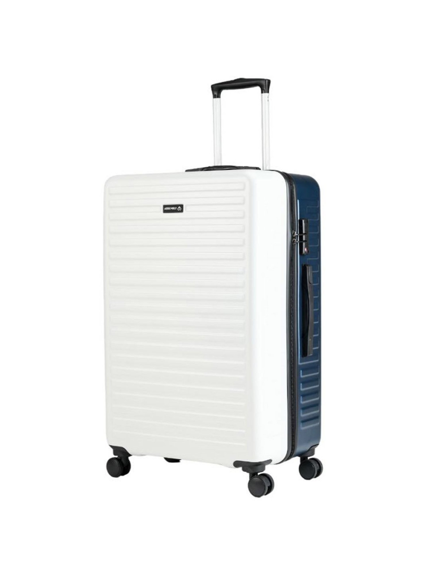 Assembly Blue & White Two Tone Medium Check-in Trolley - 24 inch